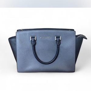 Michael Kors Grey and Black Handbag